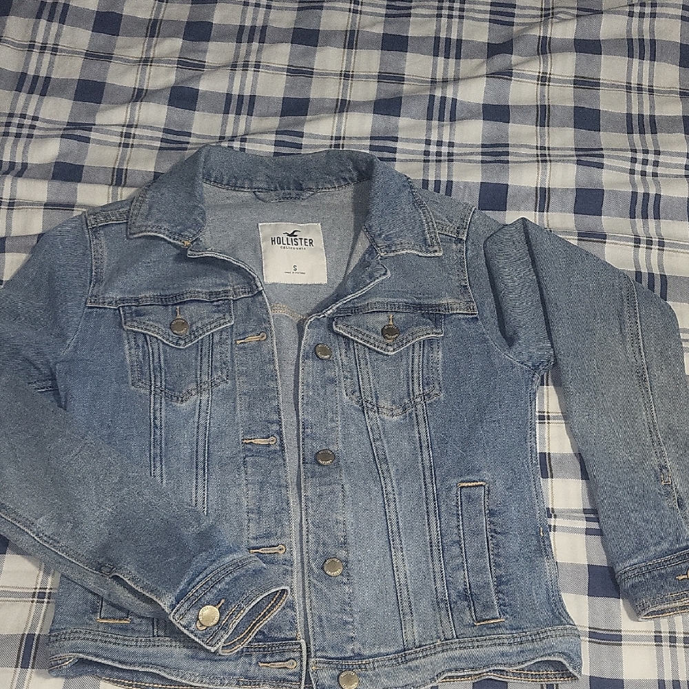 Hollister Light Blue Denim Jacket